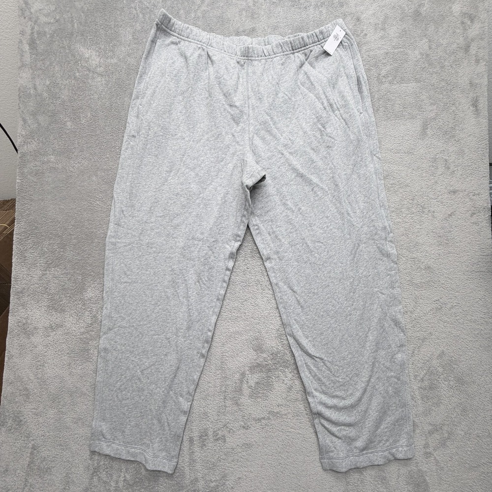 Old Navy Pants Womens XL Gray Jogger French Terry Elastic Waist Pockets